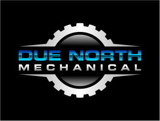 Due North Mechanical  logo design by cintoko