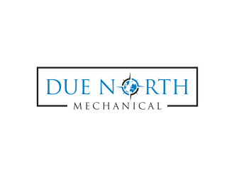 Due North Mechanical  logo design by amsol