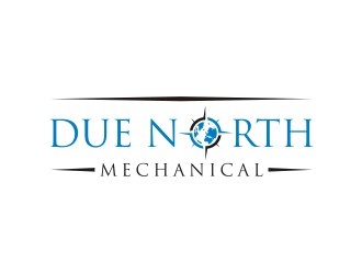 Due North Mechanical  logo design by amsol
