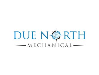 Due North Mechanical  logo design by amsol