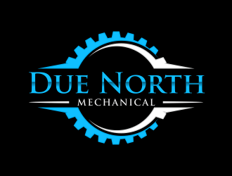 Due North Mechanical  logo design by scolessi