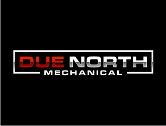 Due North Mechanical  logo design by puthreeone