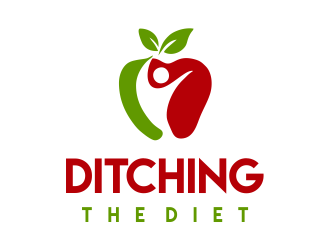 Ditching The Diet logo design by JessicaLopes