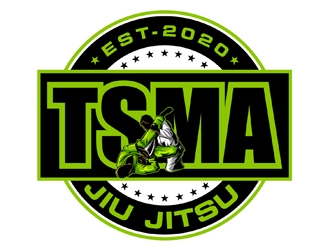 TSMA JIU JITSU logo design by DreamLogoDesign
