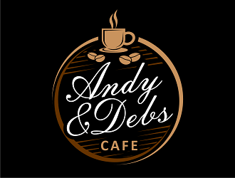 Andy and Debs Cafe logo design by haze