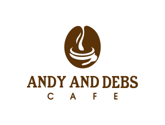 Andy and Debs Cafe logo design by JessicaLopes