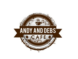 Andy and Debs Cafe logo design by AamirKhan