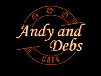 Andy and Debs Cafe logo design by samueljho