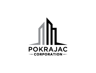 Pokrajac Corporation logo design by jafar
