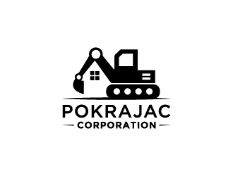 Pokrajac Corporation logo design by jafar