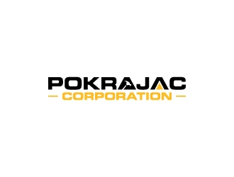 Pokrajac Corporation logo design by wongndeso