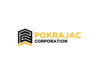 Pokrajac Corporation logo design by wongndeso