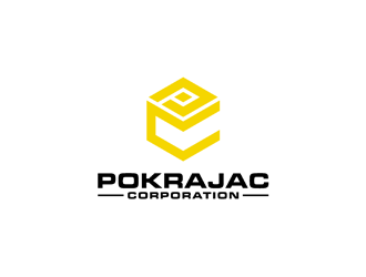 Pokrajac Corporation logo design by alby