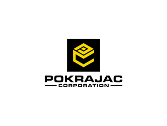 Pokrajac Corporation logo design by alby