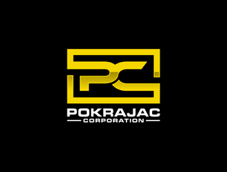 Pokrajac Corporation logo design by alby