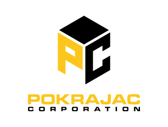Pokrajac Corporation logo design by lexipej