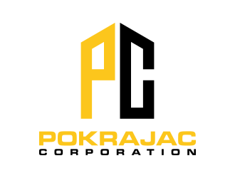 Pokrajac Corporation logo design by lexipej