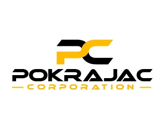 Pokrajac Corporation logo design by AamirKhan