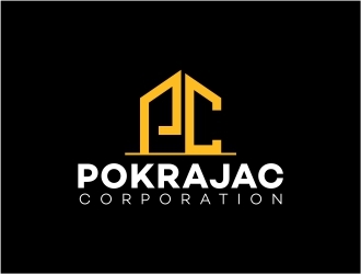 Pokrajac Corporation logo design by Alfatih05