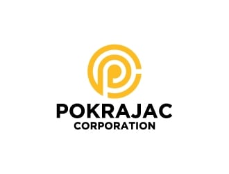 Pokrajac Corporation logo design by wongndeso