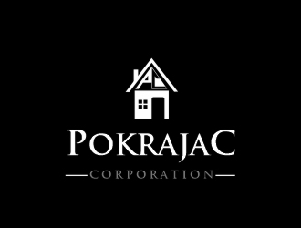 Pokrajac Corporation logo design by ManishKoli