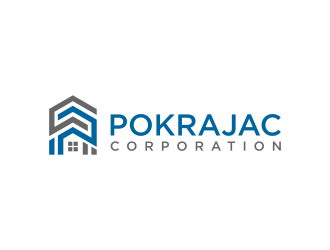 Pokrajac Corporation logo design by noviagraphic