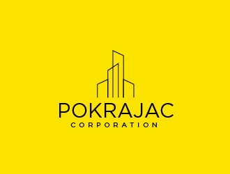 Pokrajac Corporation logo design by my!dea