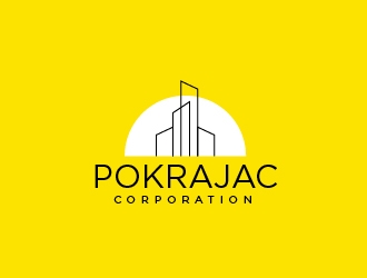 Pokrajac Corporation logo design by my!dea