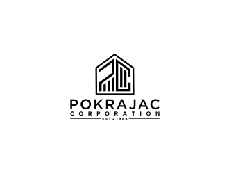 Pokrajac Corporation logo design by bricton