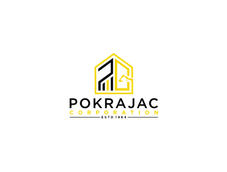 Pokrajac Corporation logo design by bricton