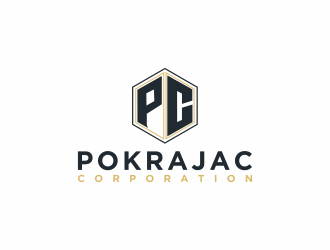 Pokrajac Corporation logo design by Mahrein