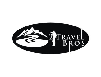 2 Travel Bros logo design by Diancox