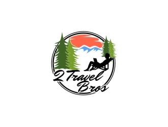 2 Travel Bros logo design by Adundas