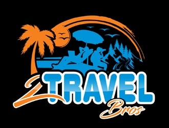 2 Travel Bros logo design by creativemind01