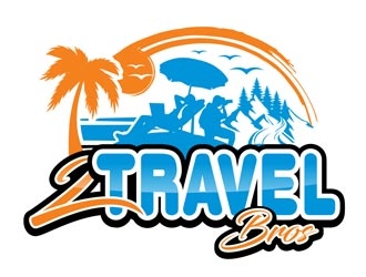 2 Travel Bros logo design by creativemind01