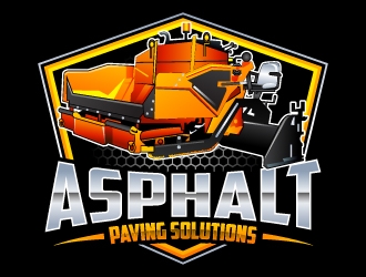 Asphalt Paving Solutions  logo design by uttam