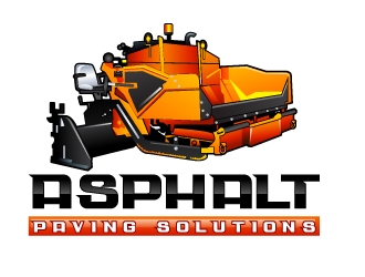 Asphalt Paving Solutions  logo design by uttam