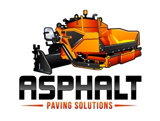 Asphalt Paving Solutions  logo design by uttam