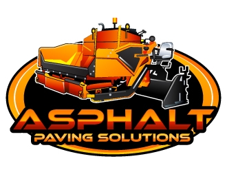 Asphalt Paving Solutions  logo design by uttam