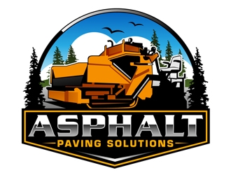 Asphalt Paving Solutions  logo design by DreamLogoDesign