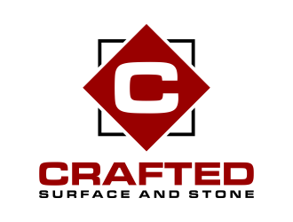 Crafted Surface and Stone logo design by p0peye
