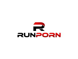 RUNPORN or #RUNPORN  logo design by my!dea
