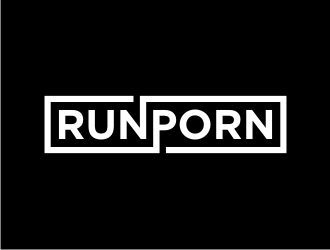 RUNPORN or #RUNPORN  logo design by hopee