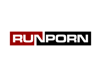RUNPORN or #RUNPORN  logo design by p0peye