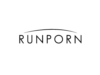 RUNPORN or #RUNPORN  logo design by my!dea