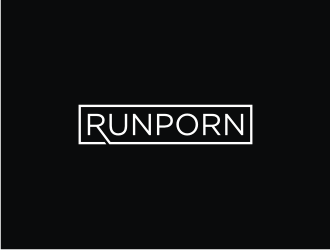 RUNPORN or #RUNPORN  logo design by bricton