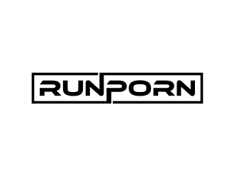 RUNPORN or #RUNPORN  logo design by johana