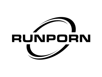 RUNPORN or #RUNPORN  logo design by johana