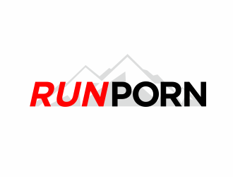 RUNPORN or #RUNPORN  logo design by scolessi