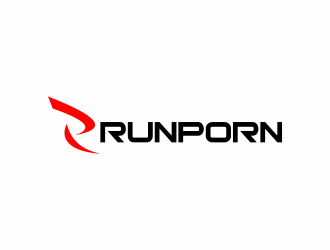 RUNPORN or #RUNPORN  logo design by scolessi